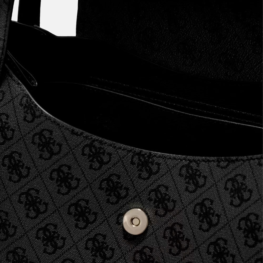 GUESS Coleen Schultertasche Damen Coal Logo