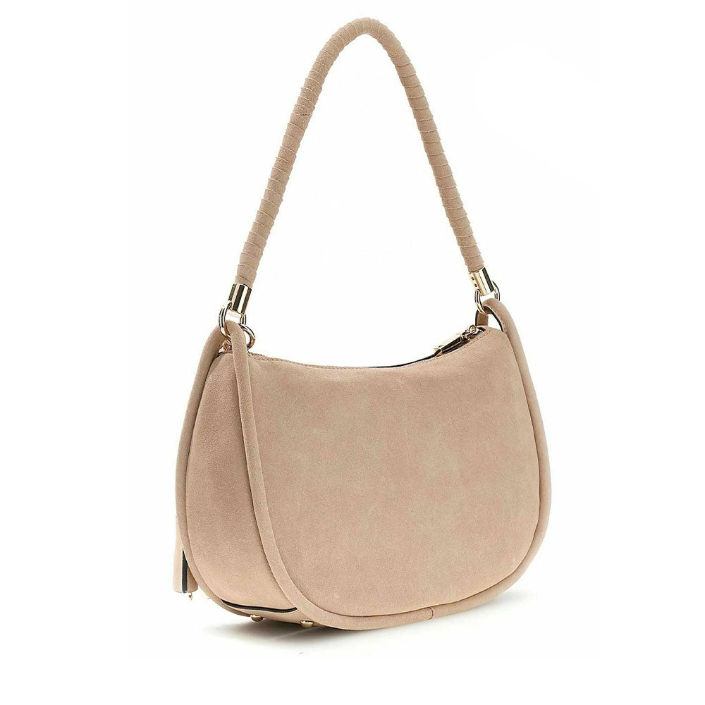 Borsa Donna Hobo a Spalla GUESS Linea Danya Colore Taupe