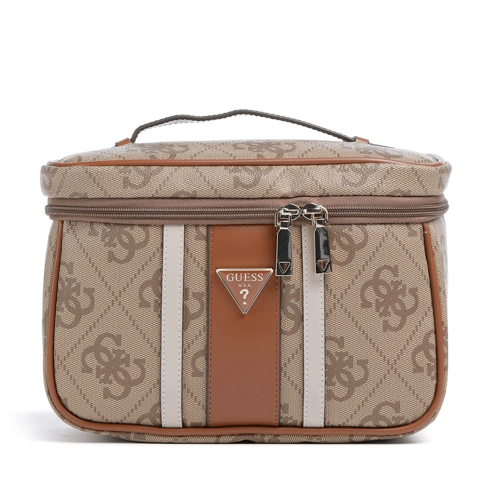 Necessaire Donna GUESS Linea Erenia colore Latte Logo