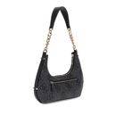 Borsa Donna a Spalla GUESS Linea Erenia colore Coal Logo Misura Piccola