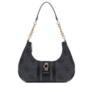Borsa Donna a Spalla GUESS Linea Erenia colore Coal Logo Misura Piccola