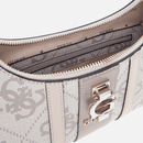 Borsa Donna a Spalla GUESS Linea Erenia colore Dark Taupe Logo Misura Piccola