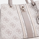 Borsa Donna Shopper a Spalla GUESS Linea Erenia colore Dark Taupe Logo