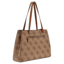 Borsa Donna Shopper a Spalla GUESS Linea Erenia colore Latte Logo