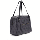 Borsa Donna a Spalla GUESS Linea Erenia colore Coal Logo Misura Grande