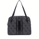 Borsa Donna a Spalla GUESS Linea Erenia colore Coal Logo Misura Grande