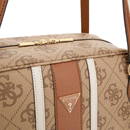 Borsa Donna a Spalla GUESS Linea Erenia colore Latte Logo Misura Grande