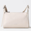 Borsa Donna a Tracolla COCCINELLE in Pelle linea Bishop colore Lambskin White