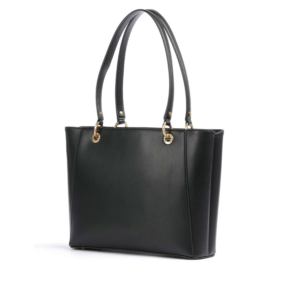 Women's Black Shoulder Tote Bag GUESS Masie