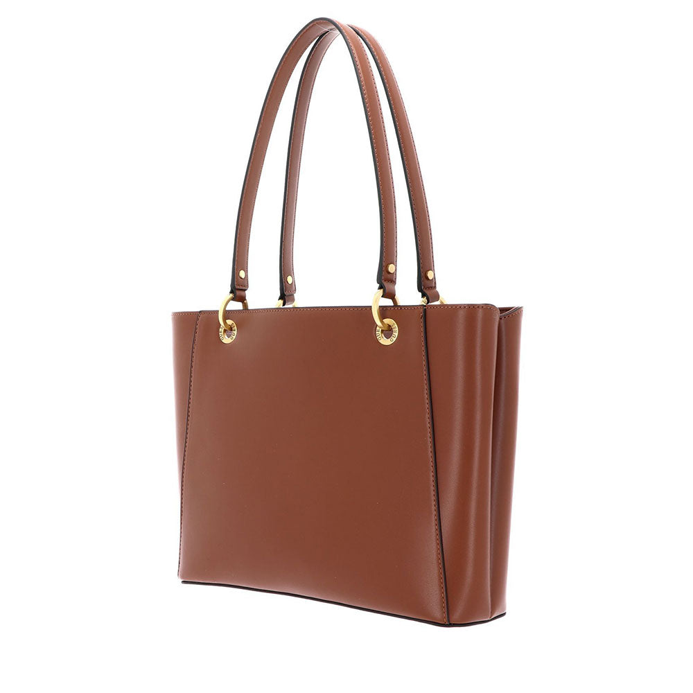 Women's Cognac Shoulder Tote Bag GUESS Masie