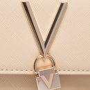 Kleine Umhängetasche für Damen VALENTINO BAGS Divina Linie Ecru Farbe