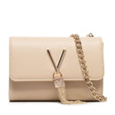 Kleine Umhängetasche für Damen VALENTINO BAGS Divina Linie Ecru Farbe