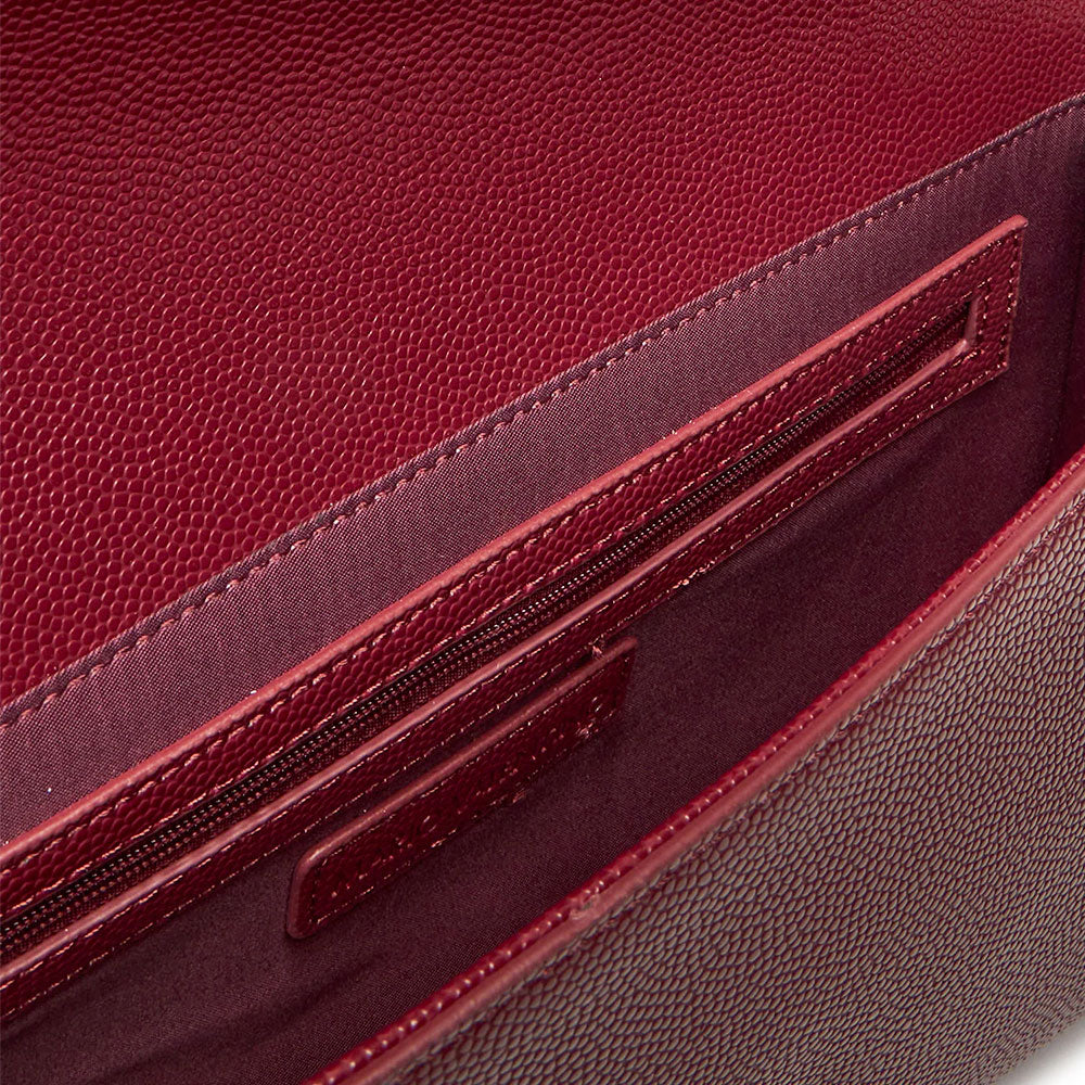 Damen-Umhängetasche VALENTINO BAGS Modell Divina in Bordeaux - VBS1R401G