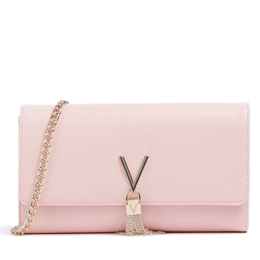 Borsa Donna a Tracolla VALENTINO BAGS linea Divina Colore Cipria - VBS1R401G