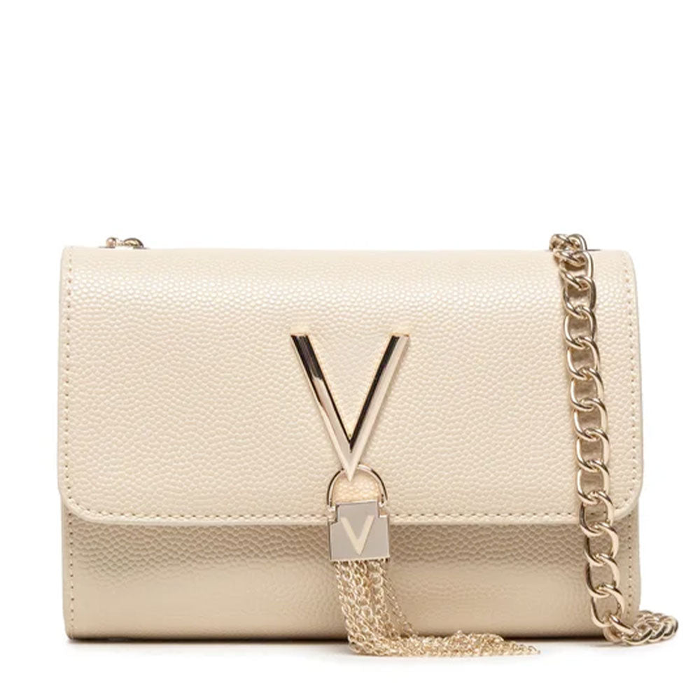 Borsa Donna a Tracolla VALENTINO BAGS linea Divina Colore Beige - VBS1R403G