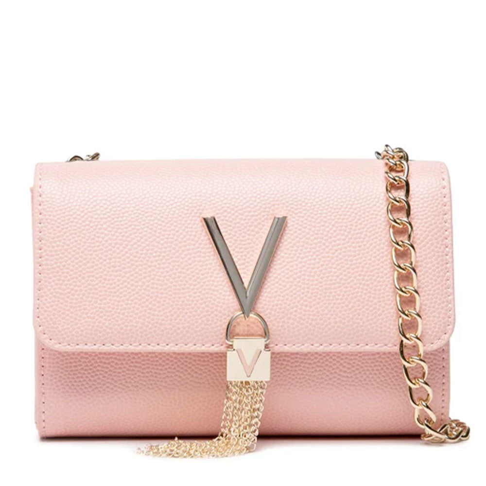 Borsa Donna a Tracolla VALENTINO BAGS linea Divina Colore Cipria - VBS1R403