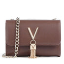 Women's Dark Brown Crossbody Bag VALENTINO BAGS Divina - VBS1R403G