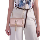 Women's Rose Gold Crossbody Bag VALENTINO BAGS Divina - VBS1R403G