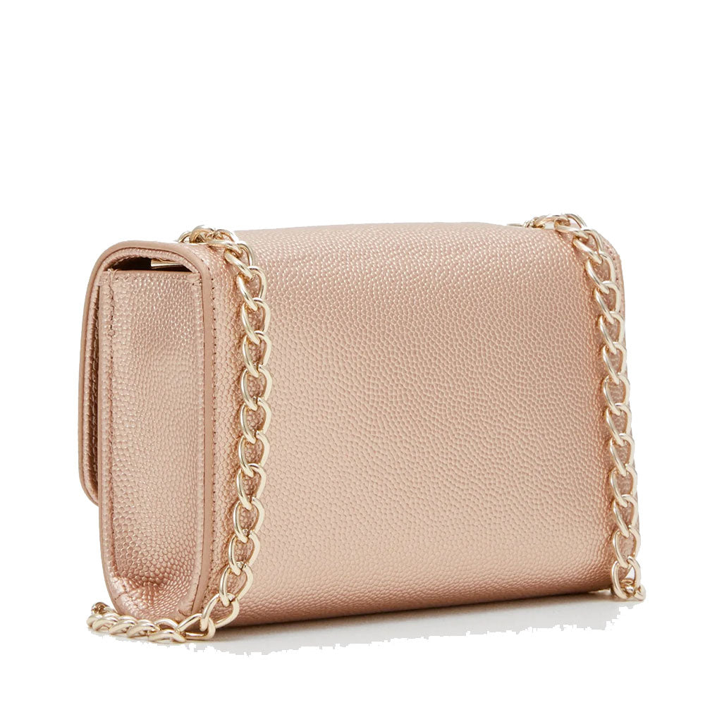 Women's Rose Gold Crossbody Bag VALENTINO BAGS Divina - VBS1R403G