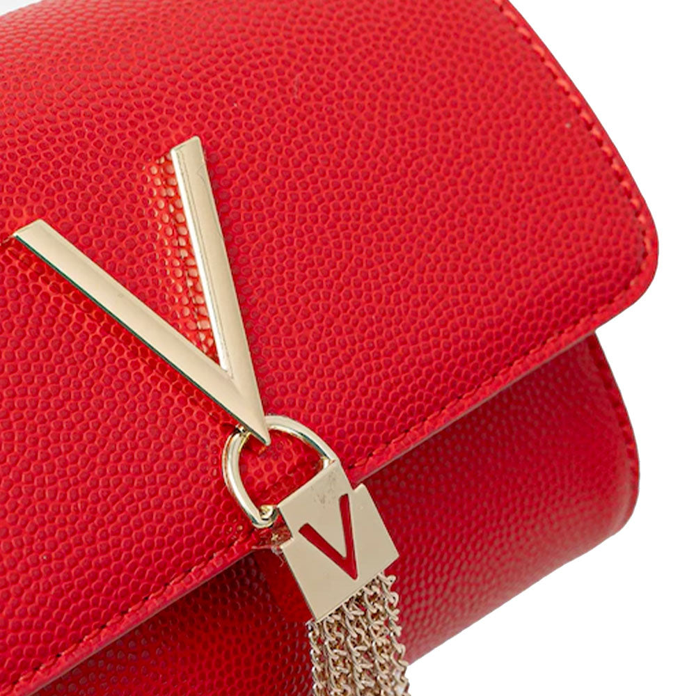 Borsa Donna a Tracolla VALENTINO BAGS linea Divina Colore Rosso - VBS1R403G