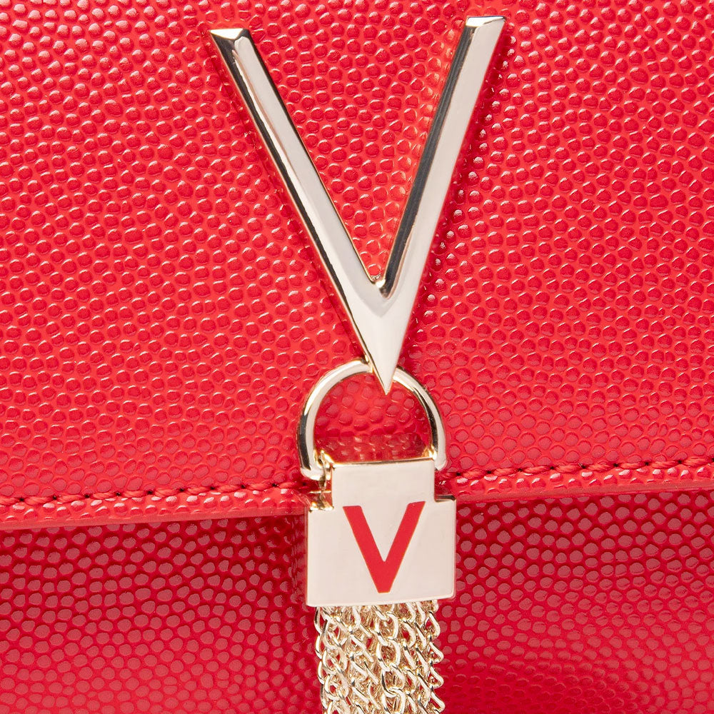 Borsa Donna a Tracolla VALENTINO BAGS linea Divina Colore Rosso - VBS1R403G