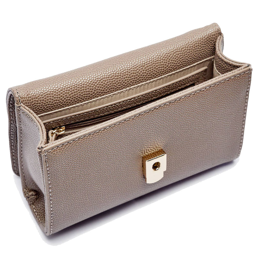 Borsa Donna a Tracolla VALENTINO BAGS linea Divina Colore Taupe - VBS1R403G