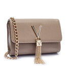 Borsa Donna a Tracolla VALENTINO BAGS linea Divina Colore Taupe - VBS1R403G