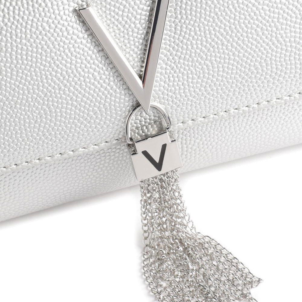 VALENTINO BAGS Damen Umhängetasche Divina Linie Farbe Silber - VBS1R403G