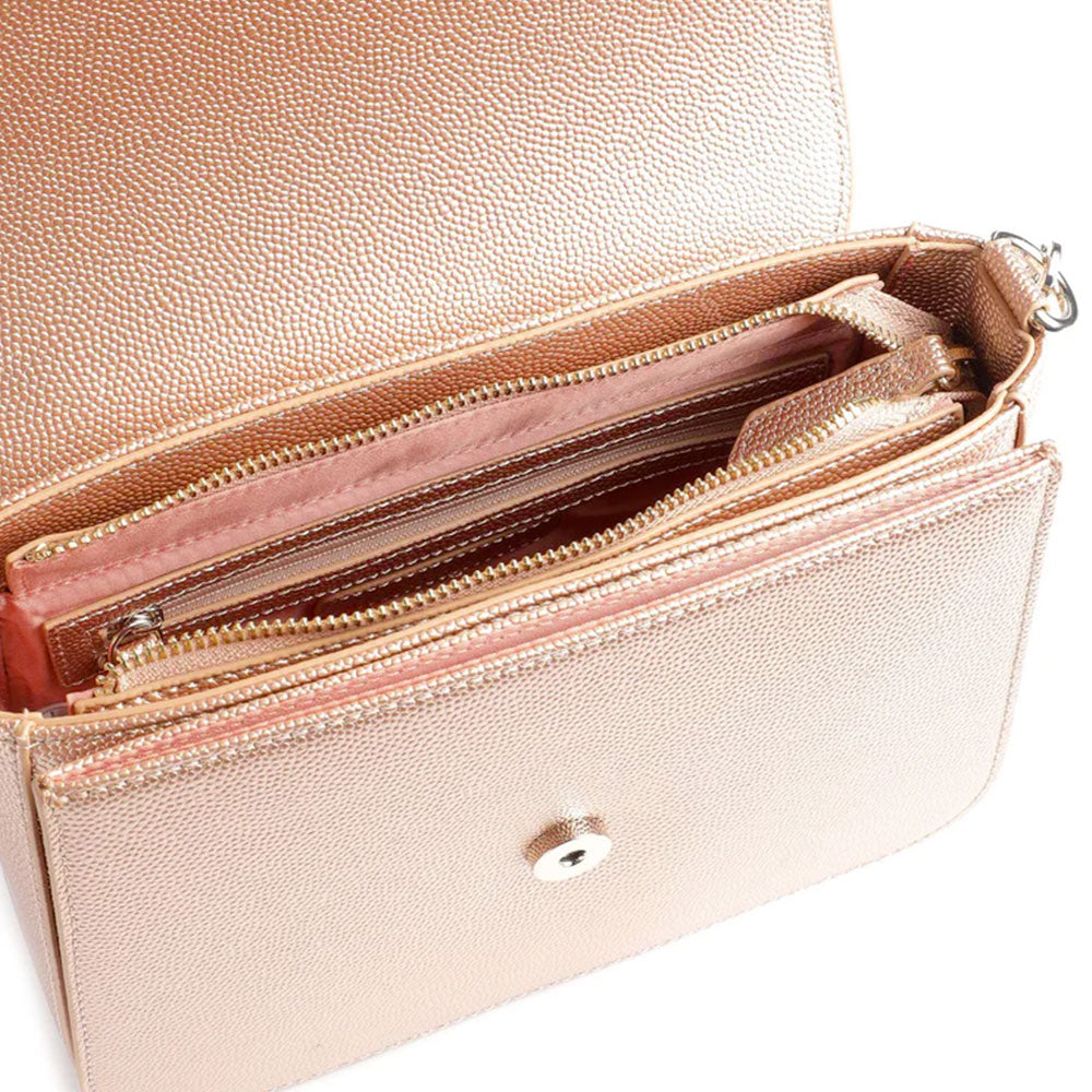 Damen-Schultertasche VALENTINO BAGS Modell Divina in Roségold - VBS1R404G