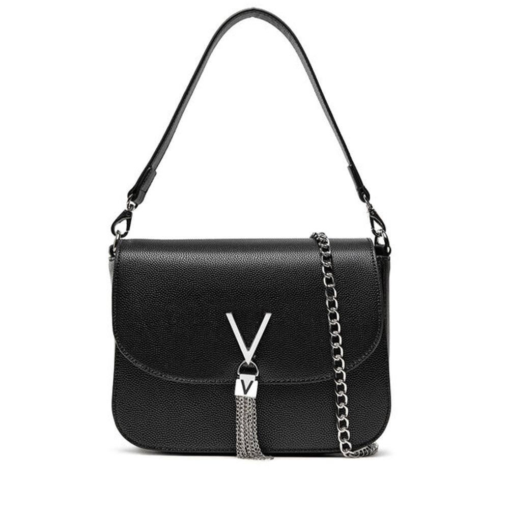 Borsa Donna a Spalla VALENTINO BAGS linea Divina Colore Nero - VBS1R404G