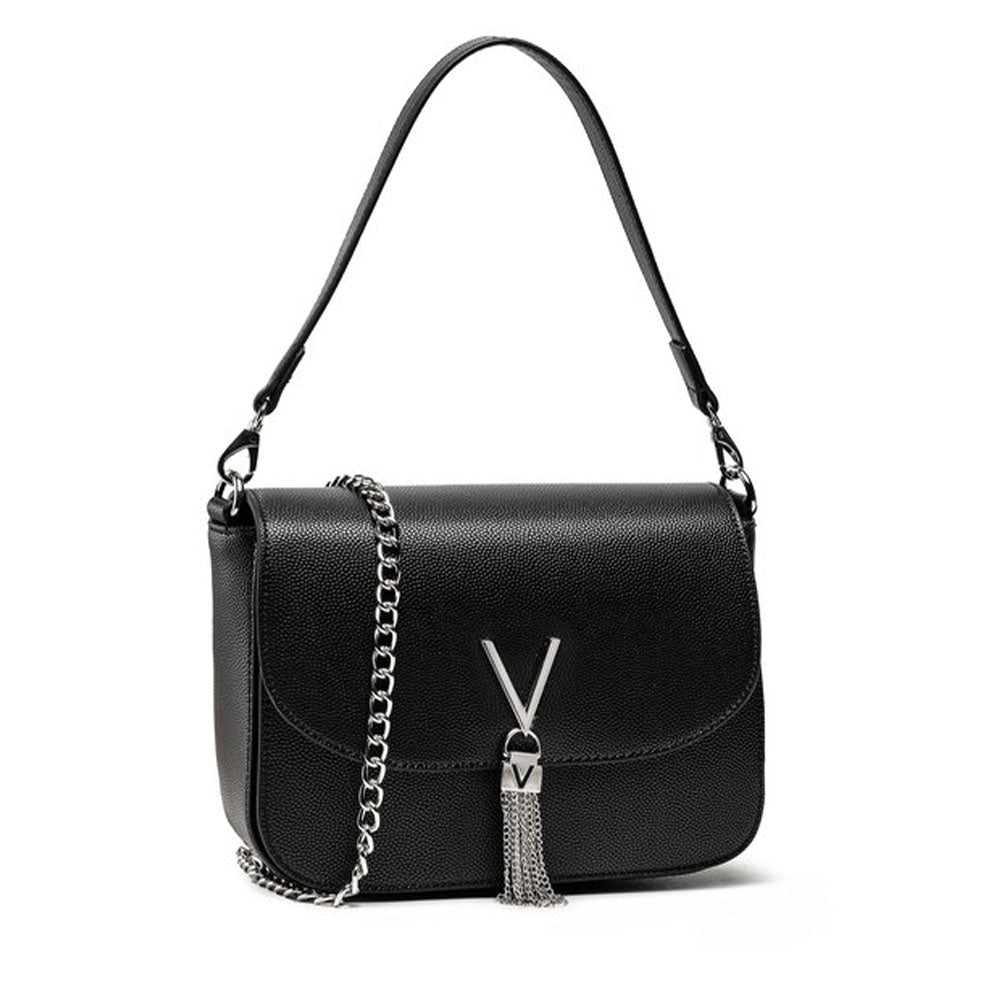 Borsa Donna a Spalla VALENTINO BAGS linea Divina Colore Nero - VBS1R404G