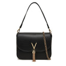 Borsa Donna a Spalla VALENTINO BAGS linea Divina Colore Nero - Gold - VBS1R404G