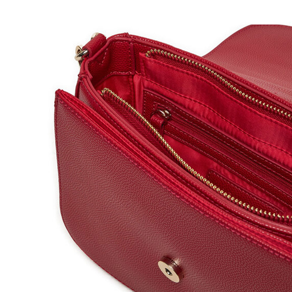 Borsa Donna a Spalla VALENTINO BAGS linea Divina Colore Rosso Scuro - VBS1R404G