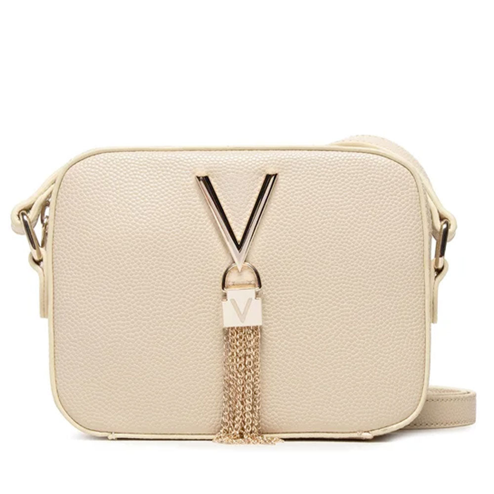 Borsa Donna a Tracolla VALENTINO BAGS linea Divina Colore Beige - VBS1R409G