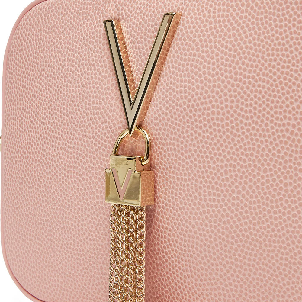 Borsa Donna a Tracolla VALENTINO BAGS linea Divina Colore Cipria- VBS1R409G