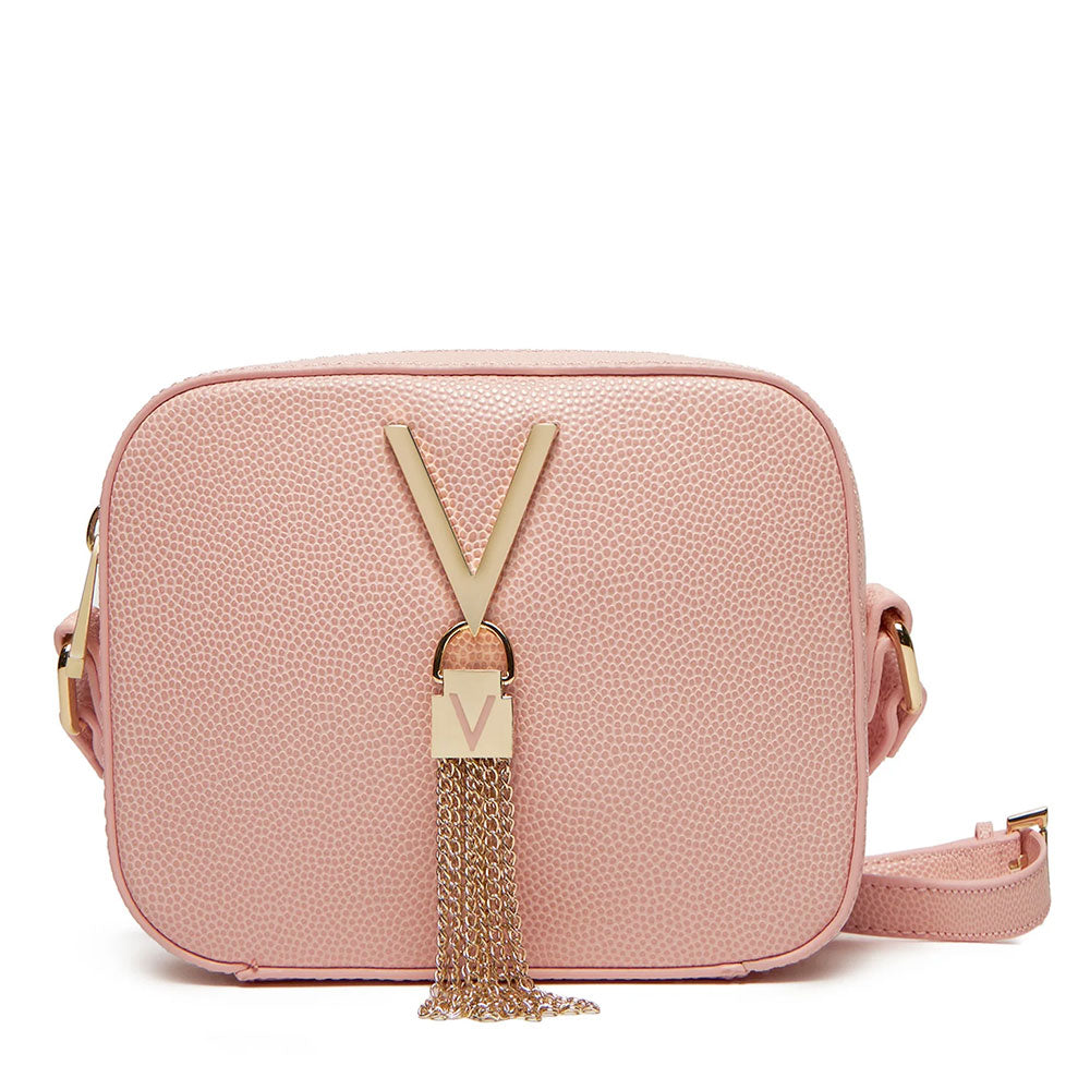 Borsa Donna a Tracolla VALENTINO BAGS linea Divina Colore Cipria- VBS1R409G