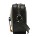 Women's Black and Gold Crossbody Bag VALENTINO BAGS Divina - VBS1R409G