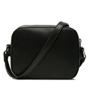 Women's Black and Gold Crossbody Bag VALENTINO BAGS Divina - VBS1R409G