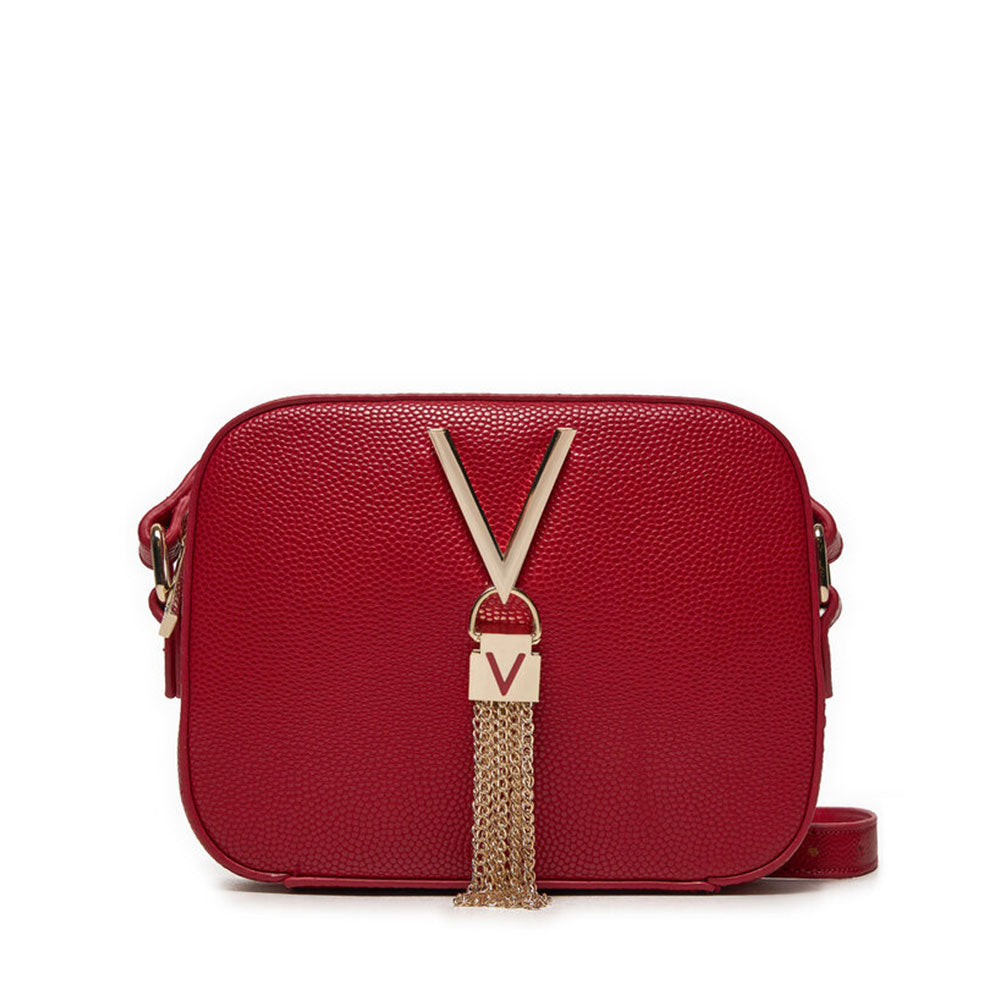 Borsa Donna a Tracolla VALENTINO BAGS linea Divina Colore Rosso - VBS1R409G