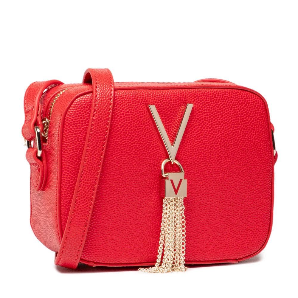 Borsa Donna a Tracolla VALENTINO BAGS linea Divina Colore Rosso - VBS1R409G