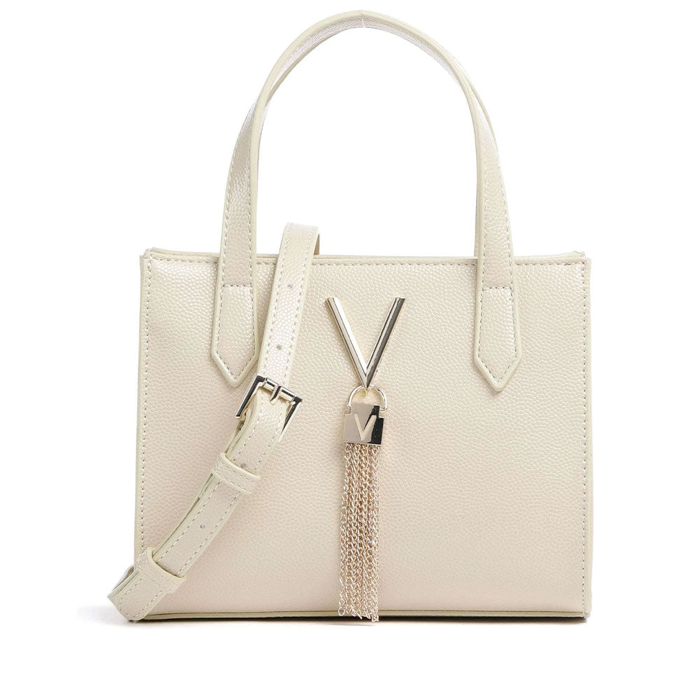 Borsa Donna a Mano VALENTINO BAGS linea Divina Colore Beige Misura Piccola - VBS1R415G