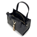 Kleine Damen-Henkeltasche VALENTINO BAGS Modell Divina in Schwarz-Gold - VBS1R415G