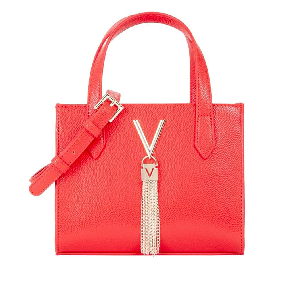 Borsa Donna a Mano VALENTINO BAGS linea Divina Colore Rosso Misura Piccola - VBS1R415G