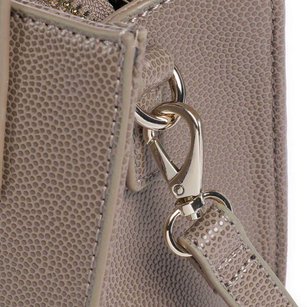 Kleine Damen-Henkeltasche VALENTINO BAGS Modell Divina in Taupe - VBS1R415G