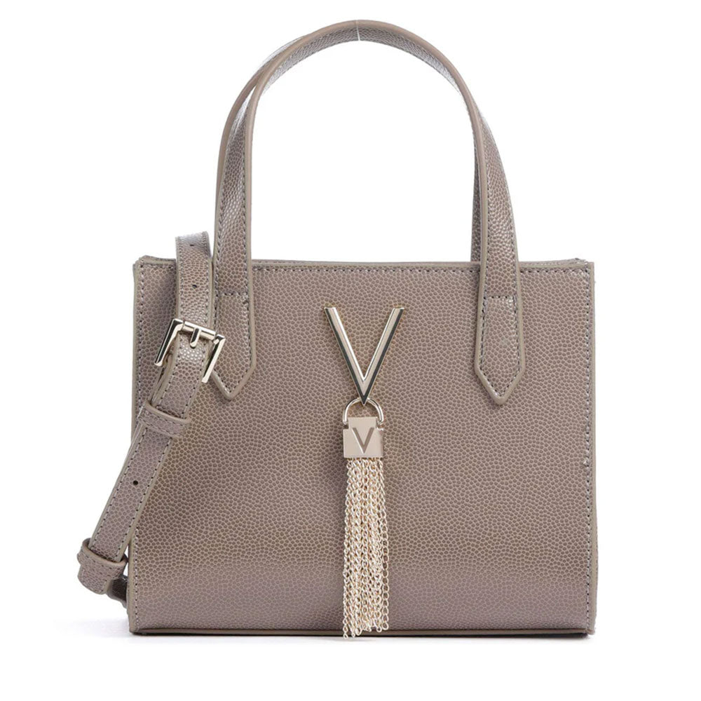 Borsa Donna a Mano VALENTINO BAGS linea Divina Colore Taupe Misura Piccola - VBS1R415G