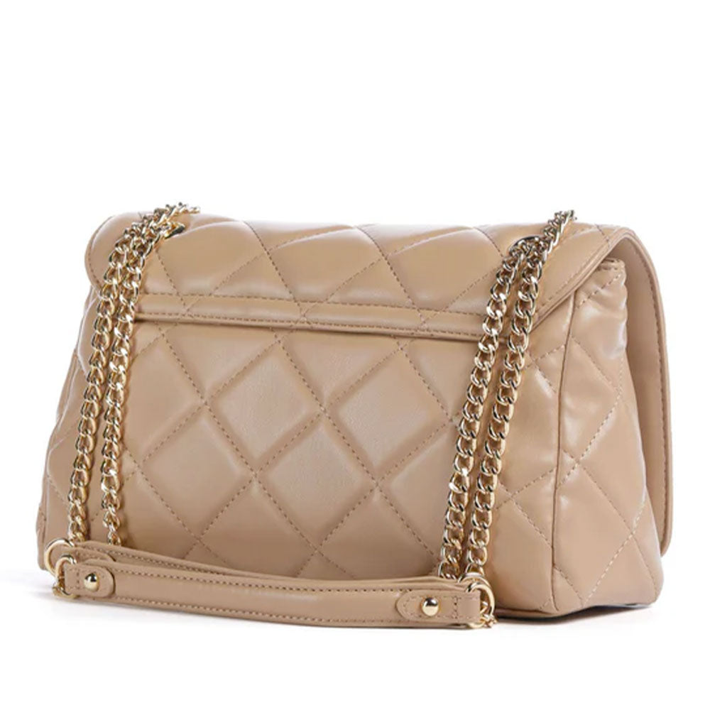 Borsa Donna a Tracolla Media VALENTINO BAGS linea Ocarina Colore Beige - VBS3KK02R