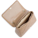 Borsa Donna a Tracolla Media VALENTINO BAGS linea Ocarina Colore Beige - VBS3KK02R