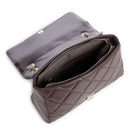 Women's Medium Dark Brown Crossbody Bag VALENTINO BAGS Ocarina - VBS3KK02R