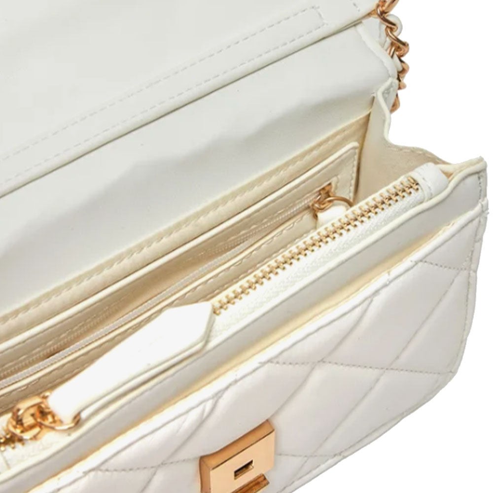 VALENTINO BAGS Damen Umhängetasche Ocarina Line Weiß Farbe - VBS3KK52R