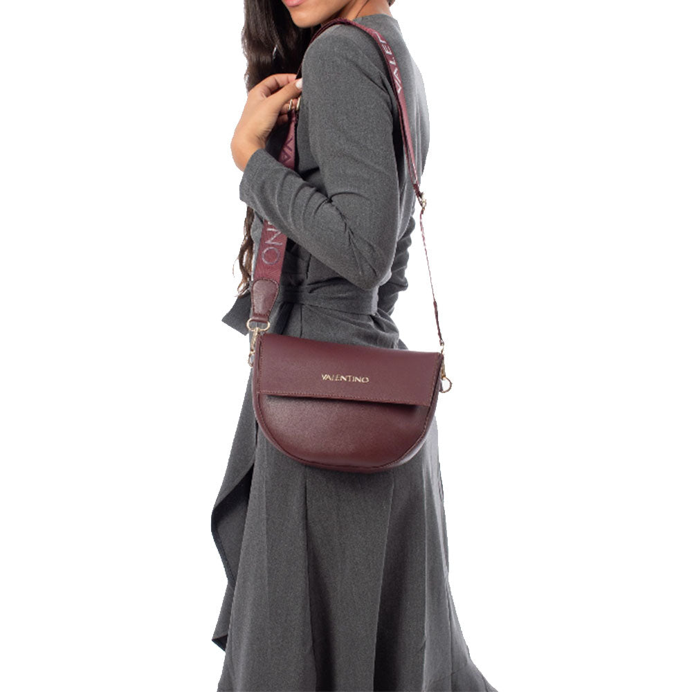 Borsa Donna a Tracolla VALENTINO BAGS linea Bigs colore Prugna